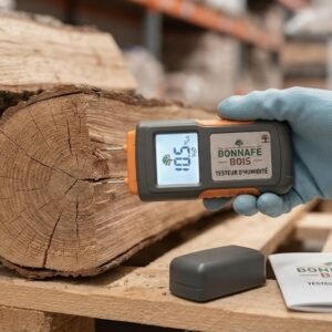 Humidimètre digital pour bois de chauffage